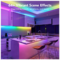 govee h619a rgbic wi fi bluetooth led strip lights with protective coating 5m extra photo 6