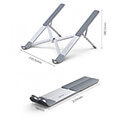 holder for laptop ugreen lp451 silver 40289 max 173 extra photo 2