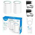cudy mesh wi fi gigabit ac1200 m1300 2 pack extra photo 2