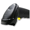 qoltec laser scanner 1d usb black extra photo 1