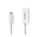 nedis ccgp64950wt02 usb type c adapter cable type c male rj45 female 02 m white extra photo 1