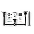 nedis ergotmm100bk ergonomic monitor mount triple monitor arm full motion black extra photo 5