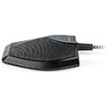 nedis miccu100bk wired microphone conference mute button usb extra photo 2