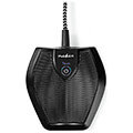 nedis miccu100bk wired microphone conference mute button usb extra photo 4
