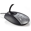 nedis micdu100bk wired microphone usb black grey extra photo 3