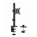 gembird ma d1 02 desk mounted single monitor arm 17 32  extra photo 1