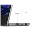 foriti othoni lenovo 156 full hd usb type c me thiki black extra photo 3