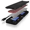 icyboxib dk2116 c 11 in 1 mobile docking station with triple video output extra photo 3