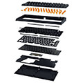 razer blackwidow v4 75 mechanical rgb gaming keyboard hot swappable orange tactile switches extra photo 9