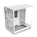case nzxt h6 flow rgb midi tower window white extra photo 3
