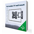 gembird tv wall mount full motion 23 42  extra photo 12