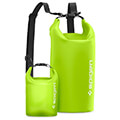 spigen aqua shield waterproof dry bag 20l 2l a630 cactus green extra photo 1