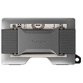 spigen wallet s card holder with card key ring gunmetal for airtag extra photo 3