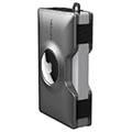 spigen wallet s card holder with card key ring gunmetal for airtag extra photo 4