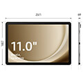 tablet samsung galaxy tab a9 11 64gb 4gb x210 silver extra photo 1