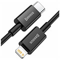 baseus superior usb c to lightning cable 20w 1m black extra photo 1