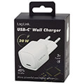 logilink pa0278 usb power socket adapter 1x usb c 20w white extra photo 4