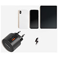 logilink pa0274 dual usb fast charging socket adapter 1x usb c pd 1x usb a qs 20w black extra photo 4