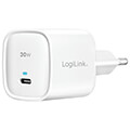 logilink pa0279 usb power socket adapter 1x usb c pd 30w white extra photo 1