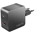 logilink pa0310 dual usb power socket adapter 1x usb a 1x usb c 45w black extra photo 1 logilink pa0310 dual usb power socket adapter 1x usb a 1x usb c 45w black extra photo 1
