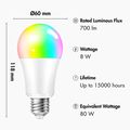 logilink sh0121 smart wifi bulb led tuya compatible extra photo 3