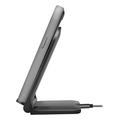 logilink pa0315 smartphone stand with wireless charging function 2 coils 15w black extra photo 2
