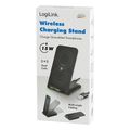 logilink pa0315 smartphone stand with wireless charging function 2 coils 15w black extra photo 8