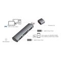 logilink ua0394 usb 32 2 port hub with card readers with aluminium case extra photo 7