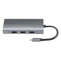 logilink ua0383 usb 32 docking station 10 port usb c pd silver extra photo 4