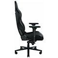 razer enki black gaming chair built in lumbar arch memory foam pu leather adjustable recline extra photo 3