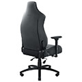 razer iskur xl fabric dark gray gaming chair lumbar support synthetic leather memory foam head extra photo 3