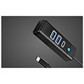 orico pwc2u c3 015 bk ep hub adapter usb c to 2x usb 30 usb c 5 gbps 015m black extra photo 2