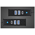 orico pwc2u c3 015 bk ep hub adapter usb c to 2x usb 30 usb c 5 gbps 015m black extra photo 3
