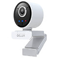 delux dc07 smart webcam 2mp 1080p white extra photo 2