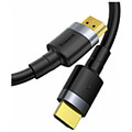 baseus cafule 4k hdmi cable 3m black extra photo 1
