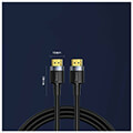 baseus cafule 4k hdmi cable 3m black extra photo 5