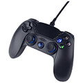 gembird jpd ps4u 01 wired vibration game controller for playstation 4 or pc black extra photo 1