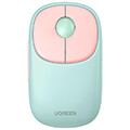 ugreen mu102 15722 mouse wireless 24 ghz bluetooth pink extra photo 1
