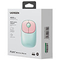ugreen mu102 15722 mouse wireless 24 ghz bluetooth pink extra photo 2