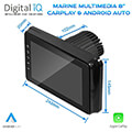 digital iq mr 800 cpaa 8 multimedia screen carplay android auto extra photo 1 digital iq mr 800 cpaa 8 multimedia screen carplay android auto extra photo 1