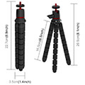 puluz tripod flexible holder with remote control for slr cameras gopro cellphone extra photo 3 puluz tripod flexible holder with remote control for slr cameras gopro cellphone extra photo 3