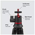 puluz tripod flexible holder with remote control for slr cameras gopro cellphone extra photo 4 puluz tripod flexible holder with remote control for slr cameras gopro cellphone extra photo 4