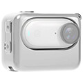puluz camera charging case silicone case for insta360 go 3 white extra photo 2