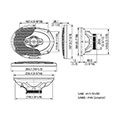 kenwood ixeia 6x9 4 way 115watt rms kfcps6986 extra photo 1