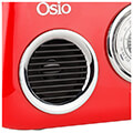 osio opr 3040r kokkino retro forito analogiko radiofono me bluetooth aux usb fm kai subwoofer 24w extra photo 5