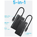 anker usb hub 332 5 in 1 extra photo 1