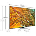 tv samsung qe55q80datxxh 55 qled 4k uhd smart wifi model 2024 extra photo 2