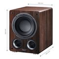 magnat alpha rs 8 active subwoofer 80w rms 8 white extra photo 3
