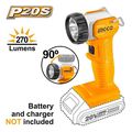fakos proboleas mpatarias 20v li ion solo 270 lumen ingco cwli2038 extra photo 1