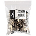 cablexpert shielded modular cat6 plug 30u gold plated 50 pcs per bag extra photo 1 cablexpert shielded modular cat6 plug 30u gold plated 50 pcs per bag extra photo 1